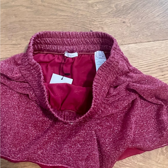 NWT Oseree Lumiere Pink Raspberry Shorts | Beach Cover Up - Picture 2 of 7